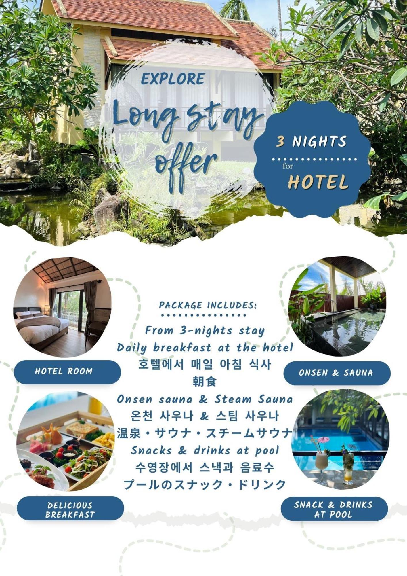 The Blossom Resort Island Da Nang - Onsen Included Exterior foto